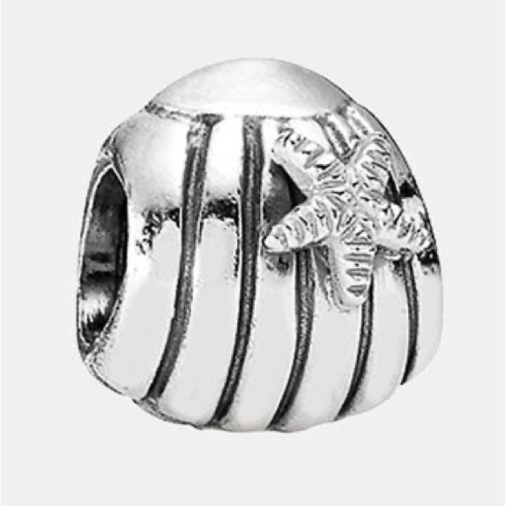 Pandora Seashell & Starfish Charm